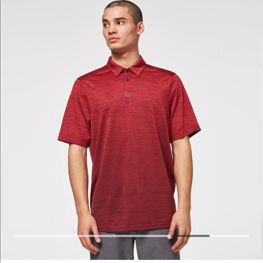Men’s small Red Oakley Polo